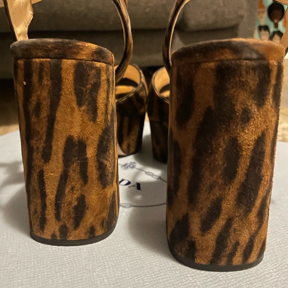 Leopard Prada Sandal - Picture 4 of 7
